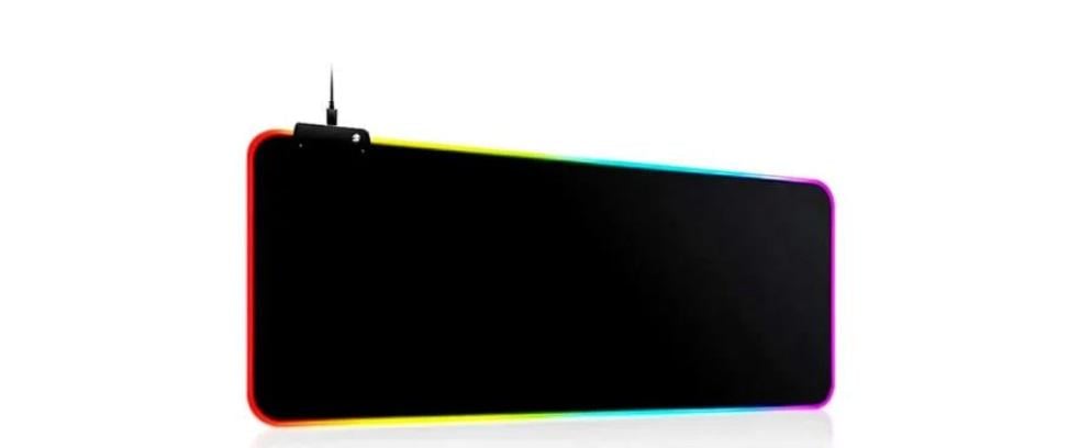 Коврик для мышки TWolf P3 с RGB-подсветкой 800х300х4 мм Black