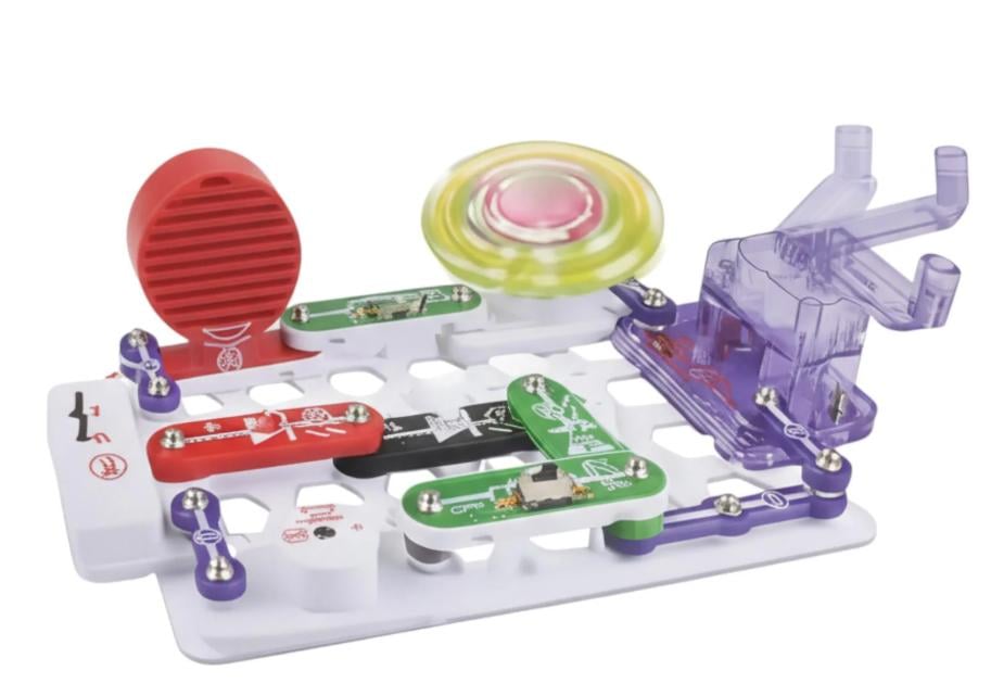 Конструктор электронный детский 300 10 с подсветкой/вентилятором и звуками (29206997) Конструктор электронный детский 300 10 с подсветкой/вентилятором и звуками (29206997)