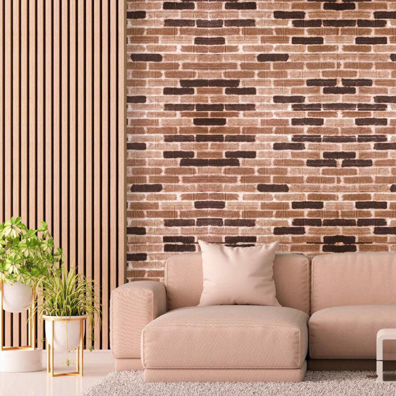 3D-панель декоративна самоклеюча під цеглу 700x770x3 мм Пастельний (BPN3-051) - фото 5 3D-панель декоративна самоклеюча під цеглу 700x770x3 мм Пастельний (BPN3-051) - фото 5