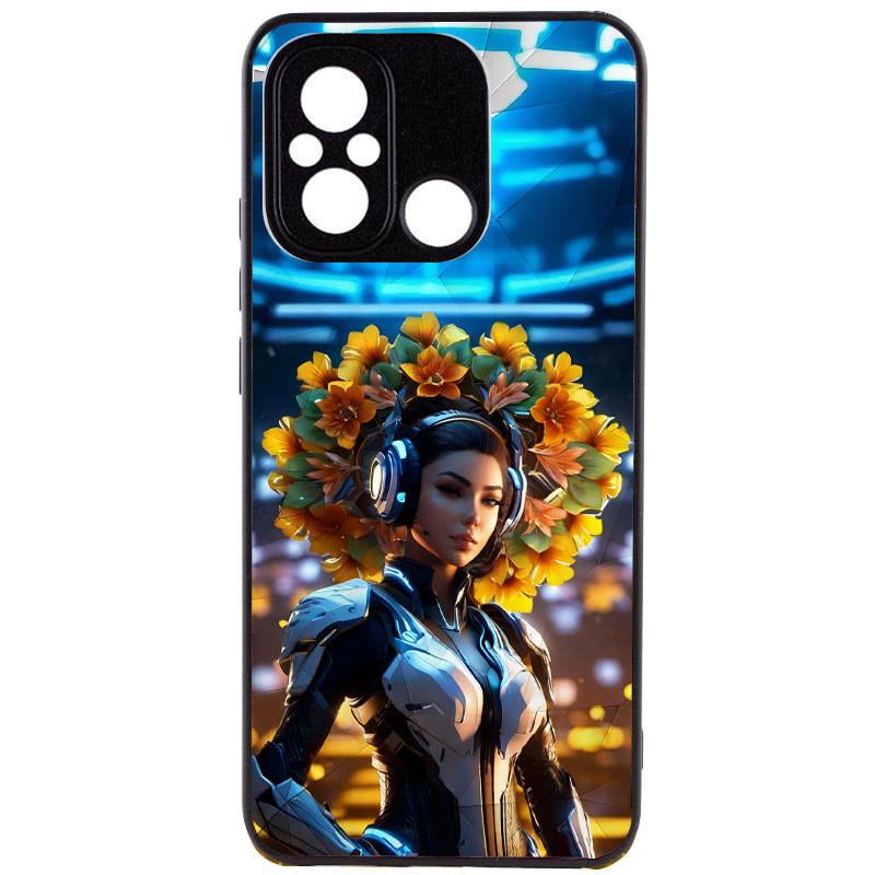 Противоударный TPU+PC чехол Prisma Ladies для Xiaomi Redmi 12C / Poco C55 Cyberpunk