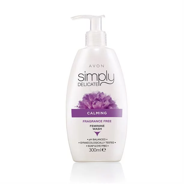 Средство для женской интимной гигиены без ароматизаторов Avon Simply Delicate смягчающее 300 мл