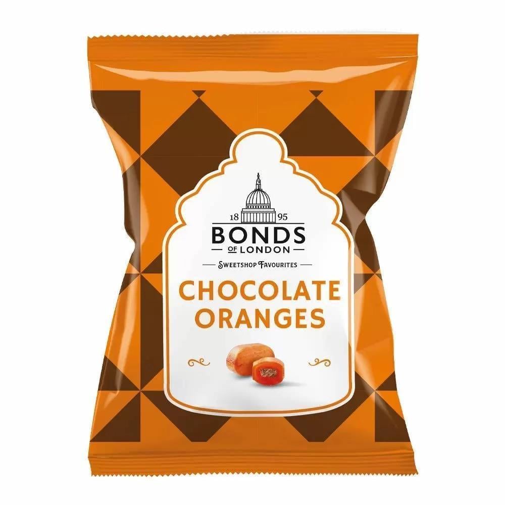 Карамельки з шоколадною начинкою Bonds Chocolate Oranges Bag 110 г (1913762939)