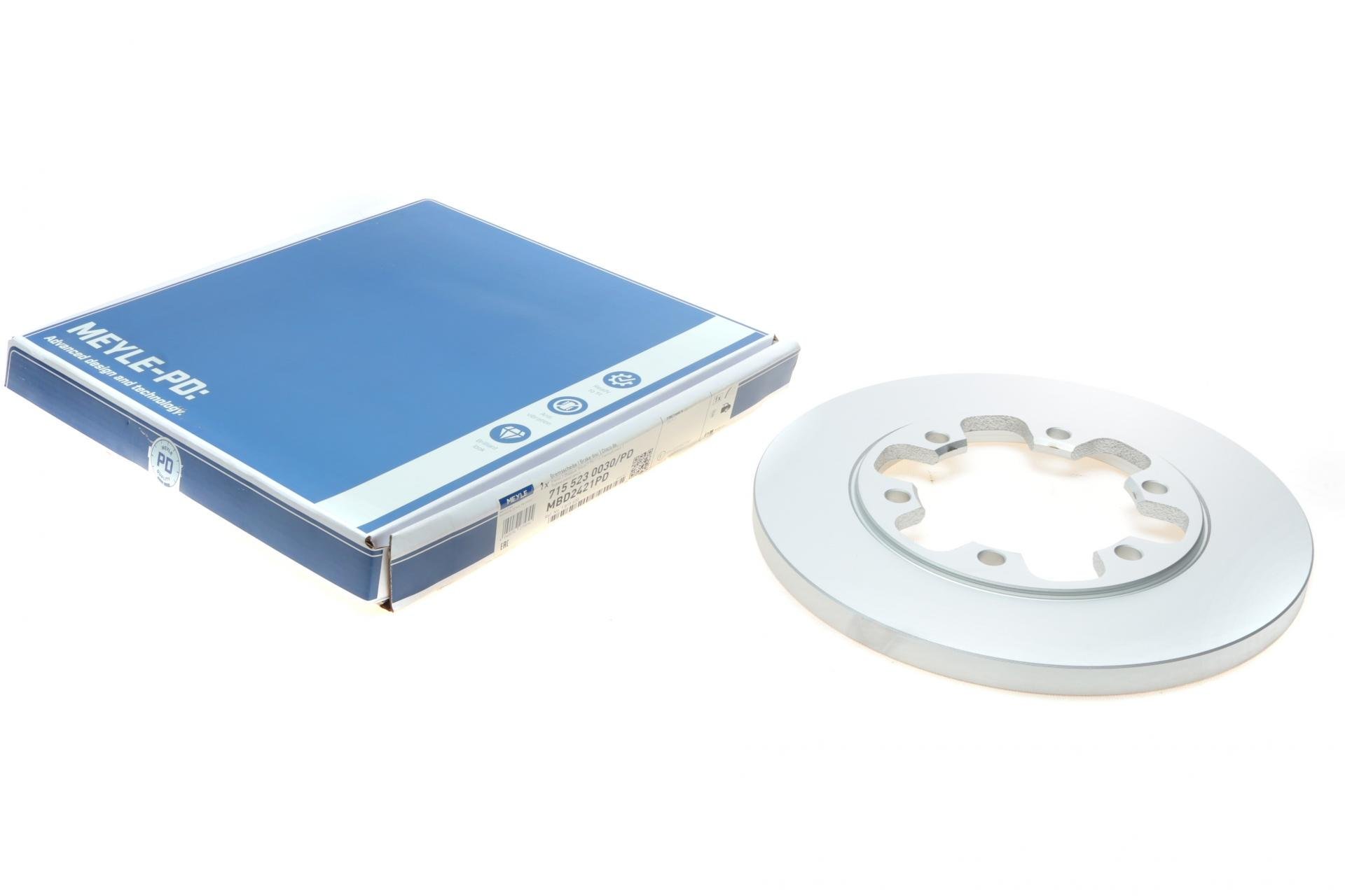 Диск тормозной задний Meyle для Ford Transit 13- RWD 308х18 мм (715 523 0030/PD)
