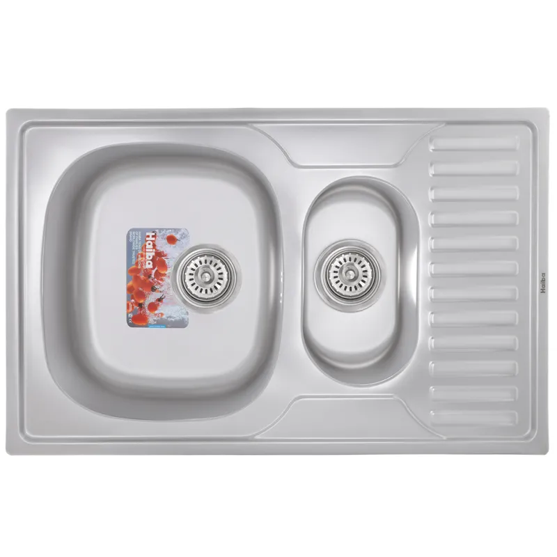 Мийка для кухні Haiba 78x50 см Armonia Satin (HB0650) Мийка для кухні Haiba 78x50 см Armonia Satin (HB0650)