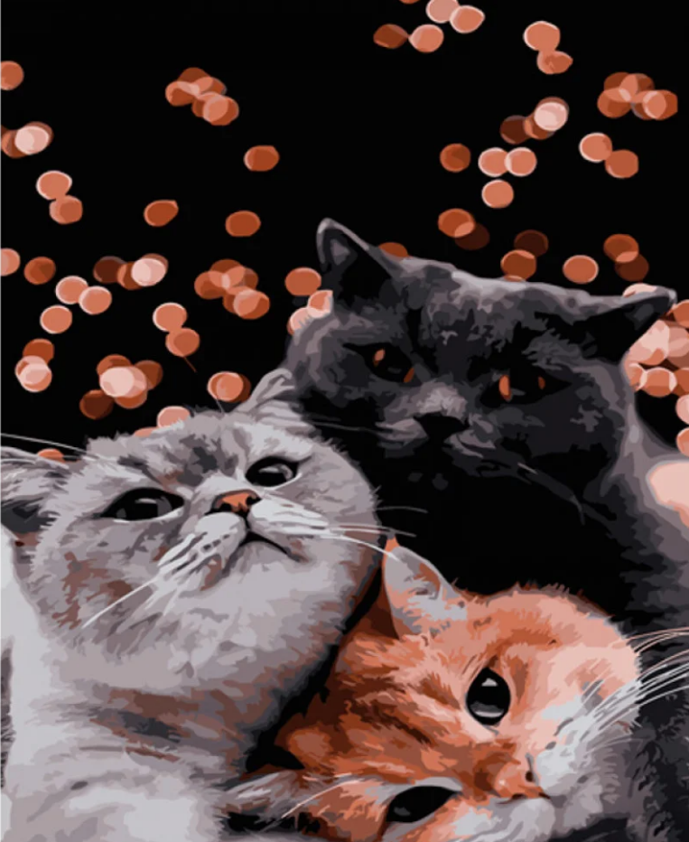 Картина по номерам Strateg Трио британцев 40x50 см (GS1289)