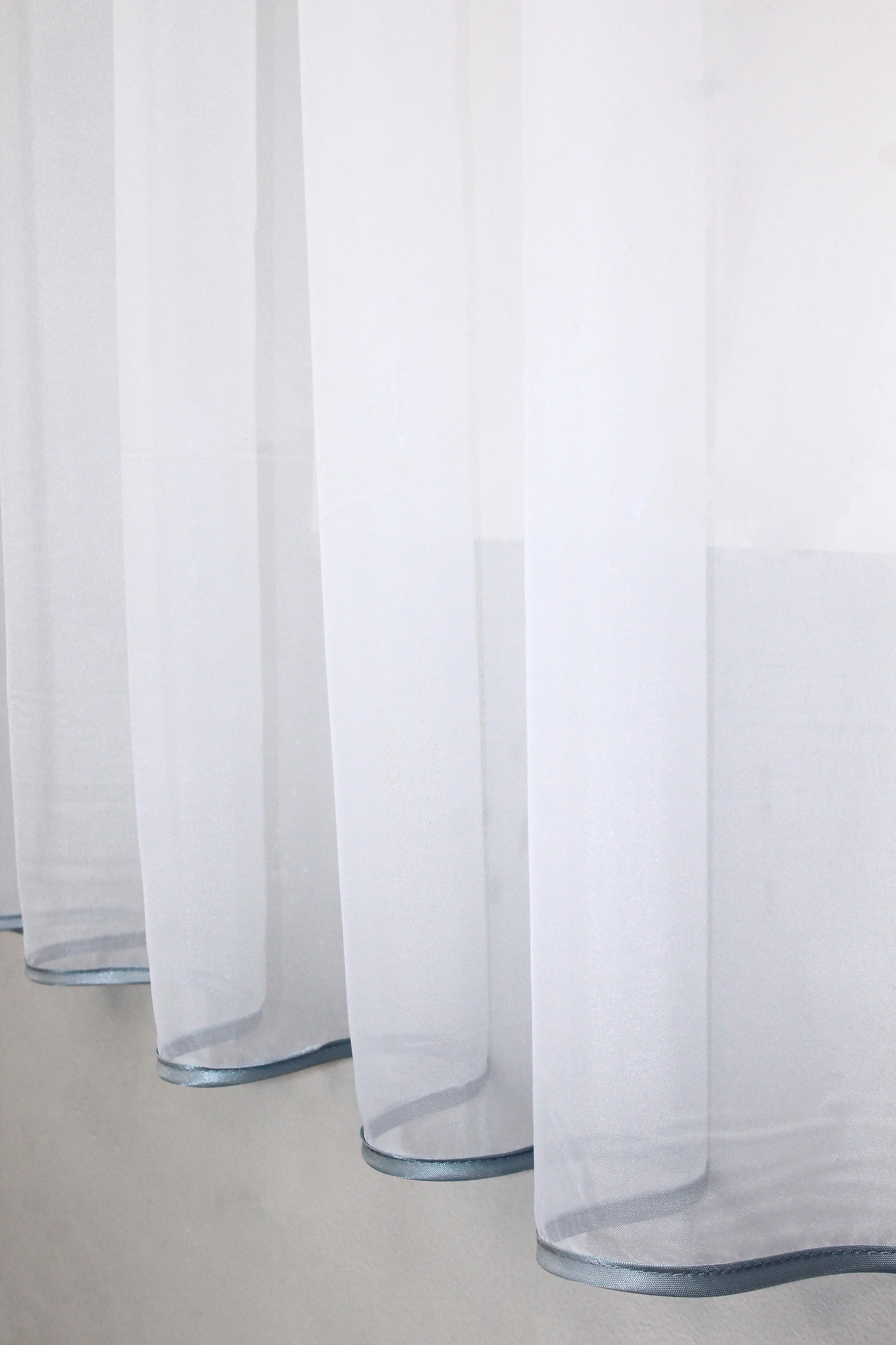 Занавеска кухонная VR-Textil № 018к с ламбрекеном 270х170 см Серый/Белый (50-218) - фото 6 Занавеска кухонная VR-Textil № 018к с ламбрекеном 270х170 см Серый/Белый (50-218) - фото 6