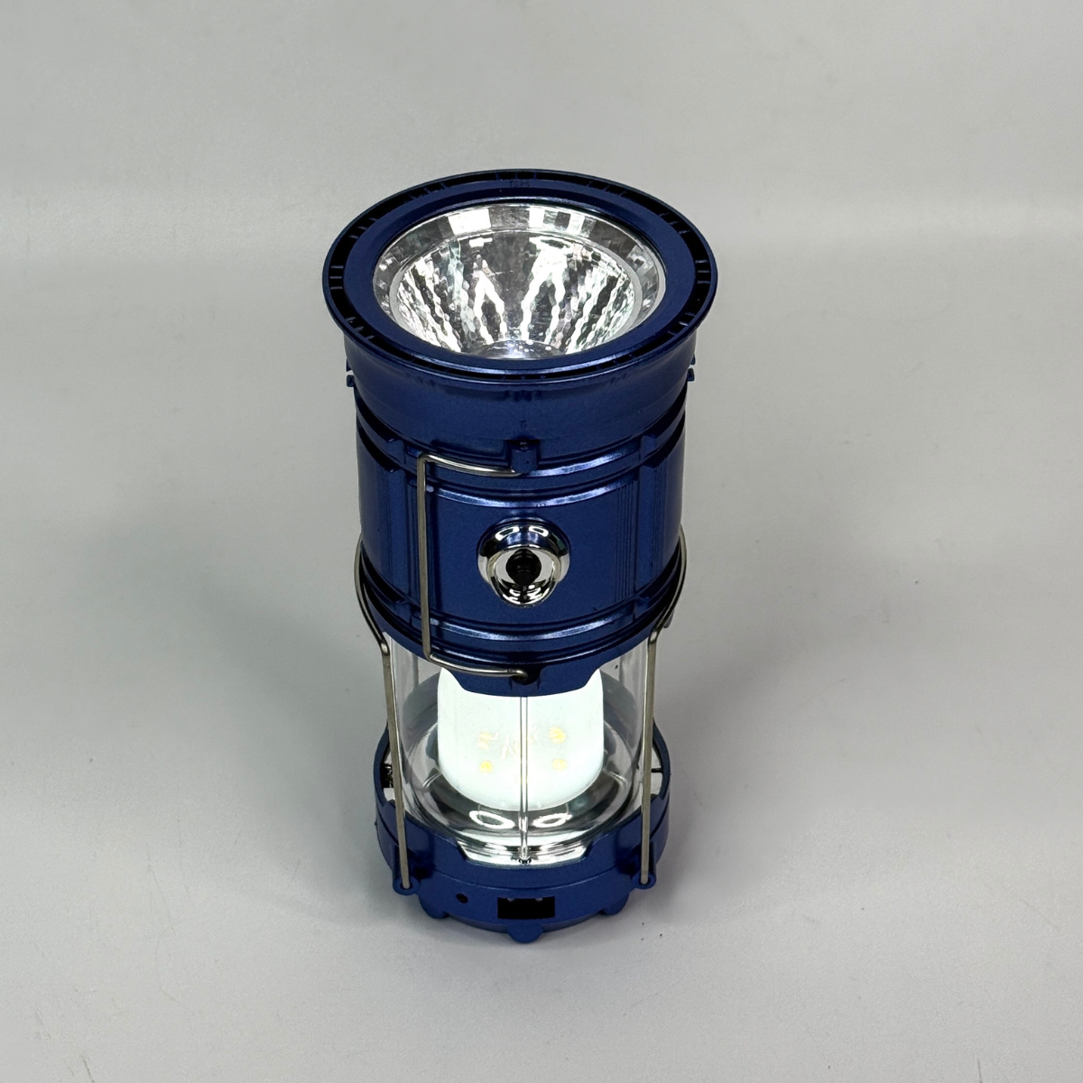 Ліхтар-лампа SIHONG для кемпінгу із сонячною панеллю 5800T 6 Led+1 W Синій - фото 9 Ліхтар-лампа SIHONG для кемпінгу із сонячною панеллю 5800T 6 Led+1 W Синій - фото 9