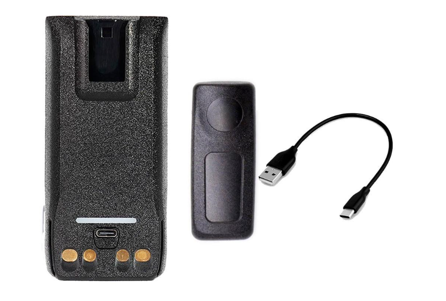 Аккумулятор для рации Motorola R7 R7A 5000 mAh с Type-C PMNN4808A (Motorola-R7-5000-kit)
