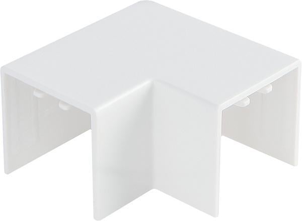 Угол плоский АСКО-УКРЕМ для короба 25x25 мм ПВХ Белый (A0070040070)