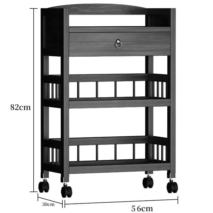 Столик сервірувальний з дерева Танум Мускат (ЭТК-003507) - фото 2 Столик сервірувальний з дерева Танум Мускат (ЭТК-003507) - фото 2
