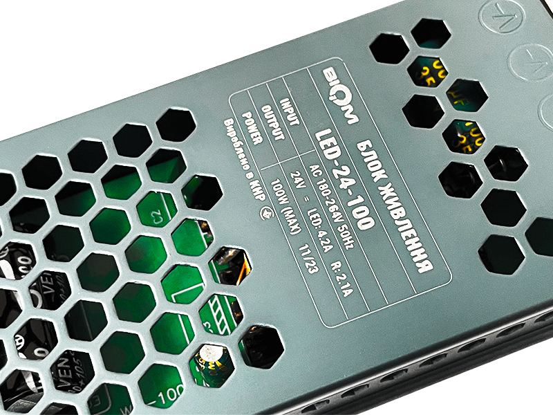 Блок питания Biom IP20 4,2A LED-24-100 24V 100W (23500245) - фото 4
