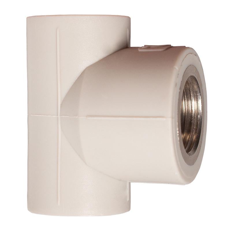 Тройник REIGER PP-R с внутренней резьбой 25 мм х 3/4" (TU-21156)