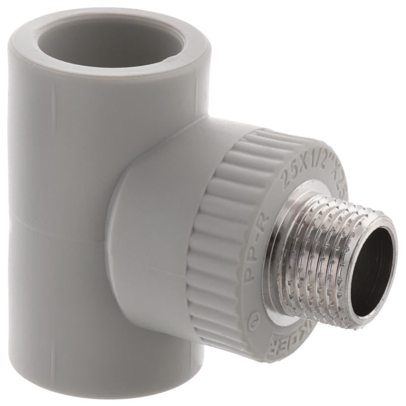 Трійник KOER KP0130 PPR пайка-зовнішня 25x1/2"x25 мм (64771) Трійник KOER KP0130 PPR пайка-зовнішня 25x1/2"x25 мм (64771)