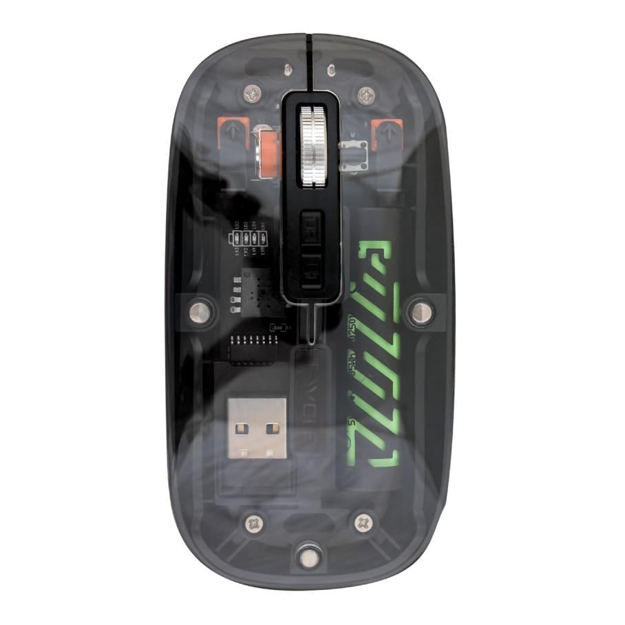 Компьютерная мышка беспроводная TWolf X11 Rechargeable 2.4G/Bluetooth Черный (3001624096)