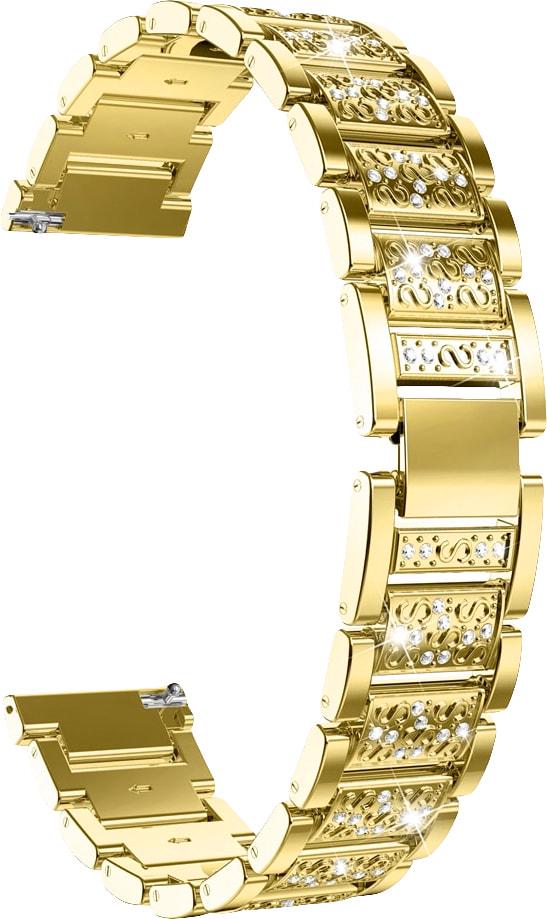 Браслет металлический Glam для Galaxy Watch 4 40 мм Gold (32790-2A) - фото 2 Браслет металлический Glam для Galaxy Watch 4 40 мм Gold (32790-2A) - фото 2