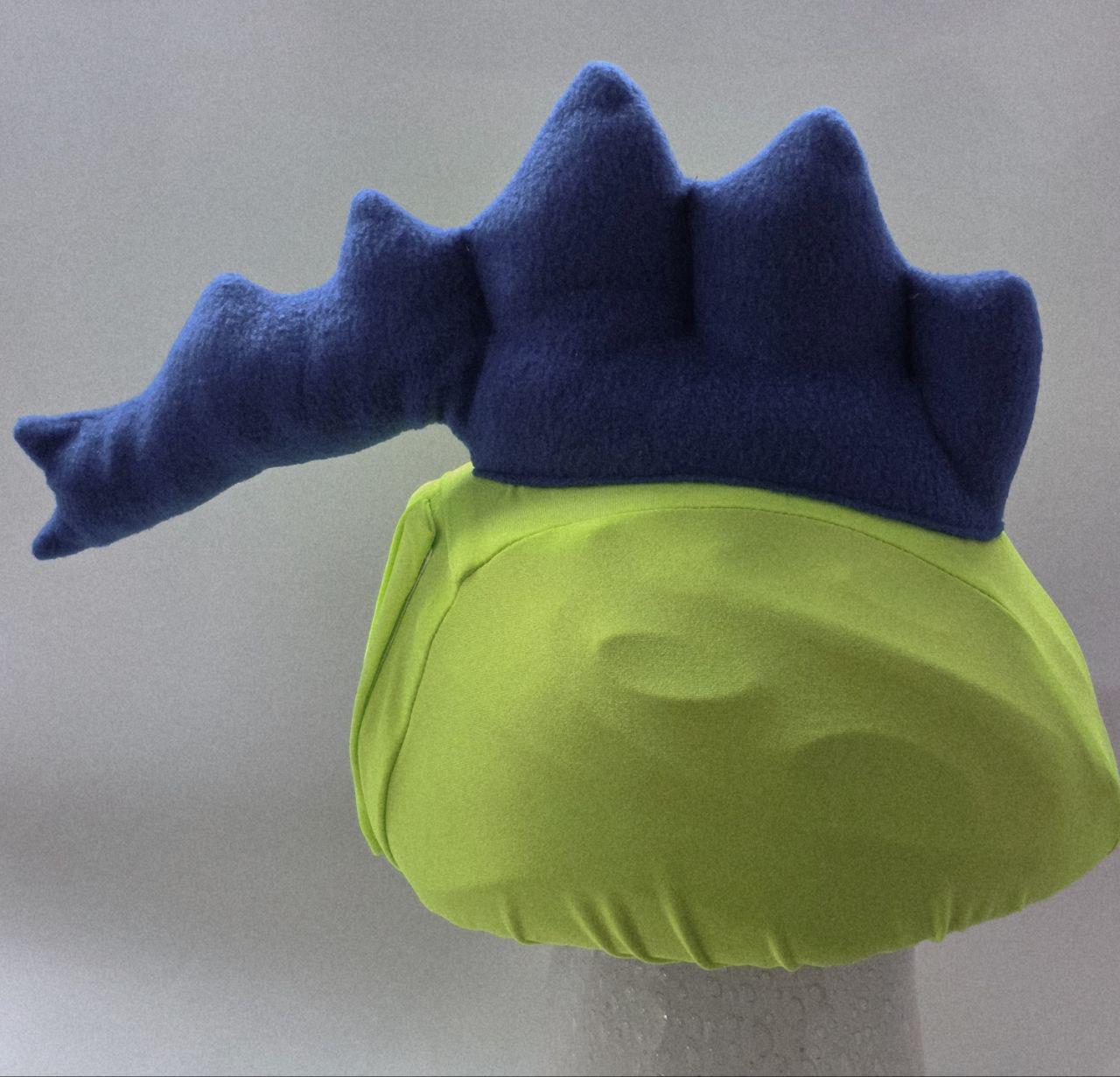 Чехол на шлем Crazy head Дракончик Салатовый (H-013)