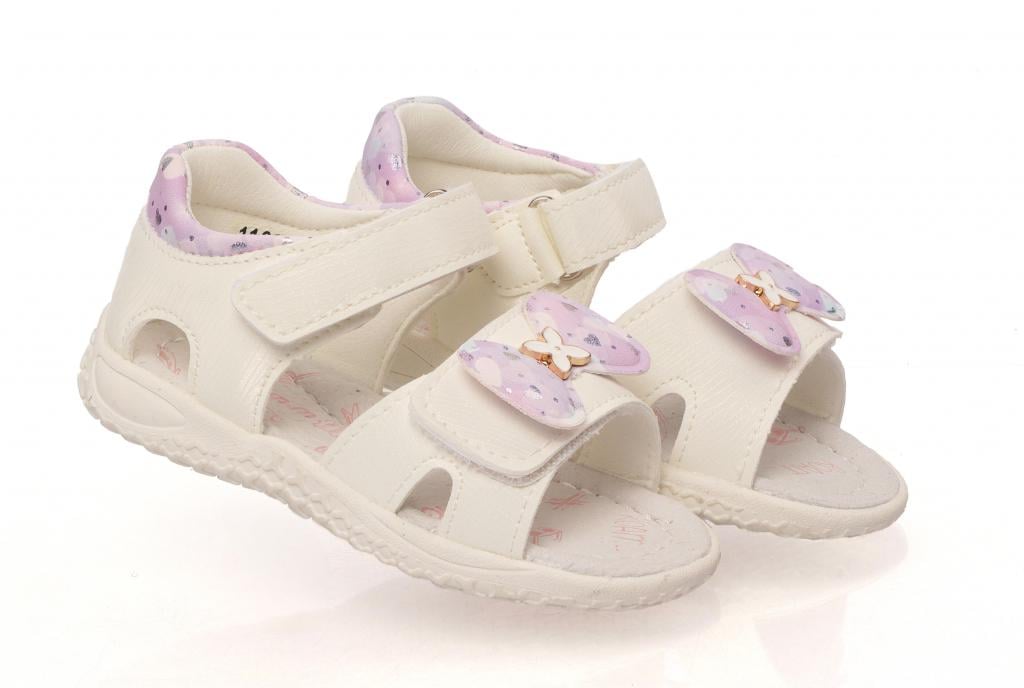 Cандали для девочек 11639 р. 21 Белый