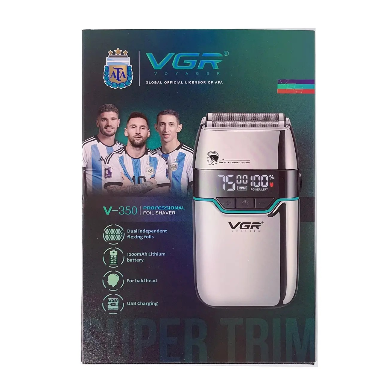 Електробритва VGR V-350 Silver (9066) - фото 6 Електробритва VGR V-350 Silver (9066) - фото 6