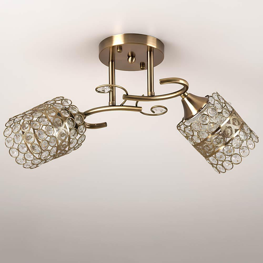Люстра потолочная Light House SR-20431/2 AB L460хW200хH240 Бронза