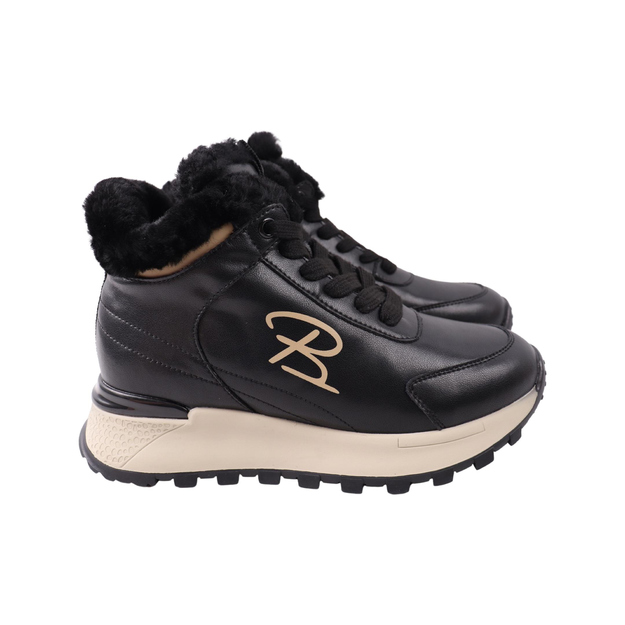 Ботинки женские FARINNI 497-24ZHS натуральная кожа р. 40 Черный (29183777)