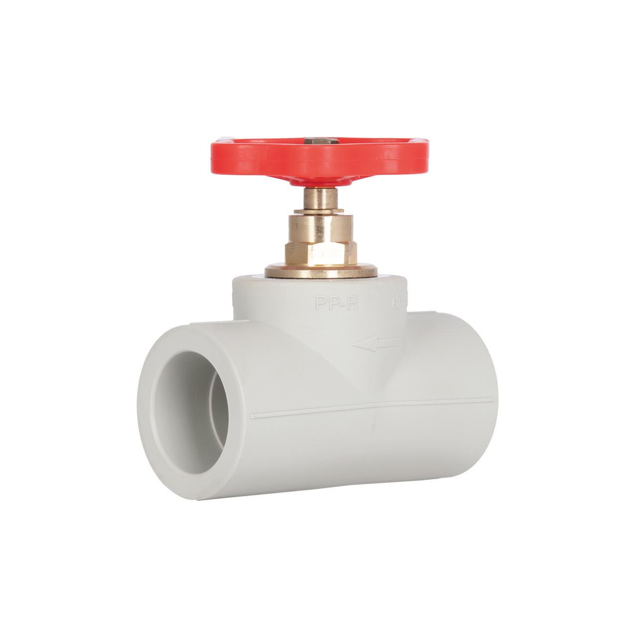 Кран PPR Blue Ocean вентильный 32 короткий (2657694221)