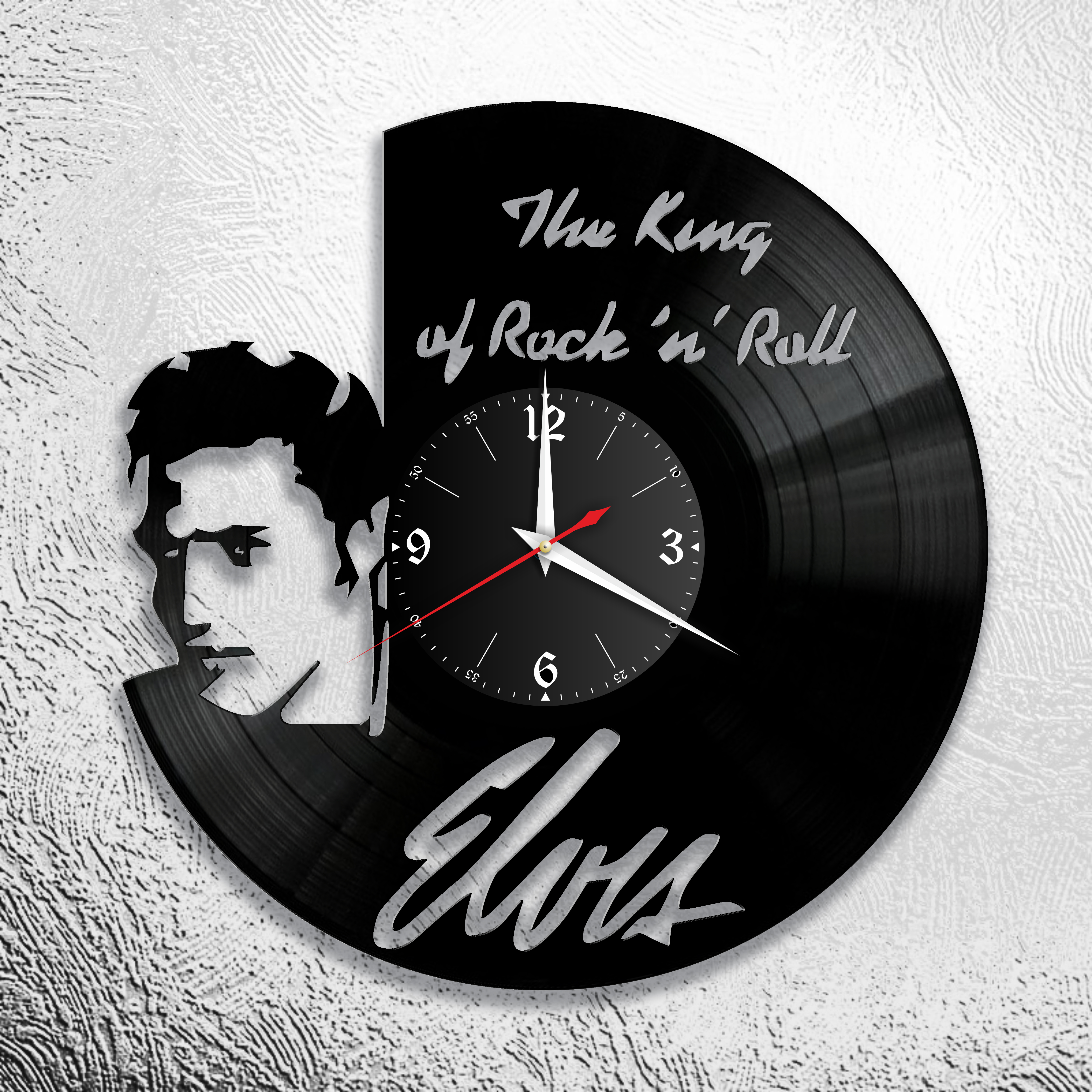 Часы настенные Элвис Пресли 0726 из виниловой пластинки