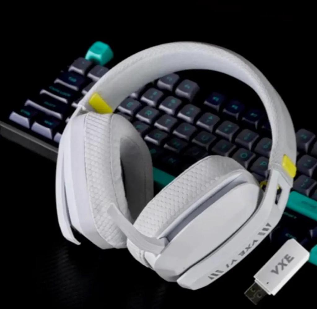 Наушники беспроводные игровые VGN VXE Siren V1 White - фото 2 Наушники беспроводные игровые VGN VXE Siren V1 White - фото 2