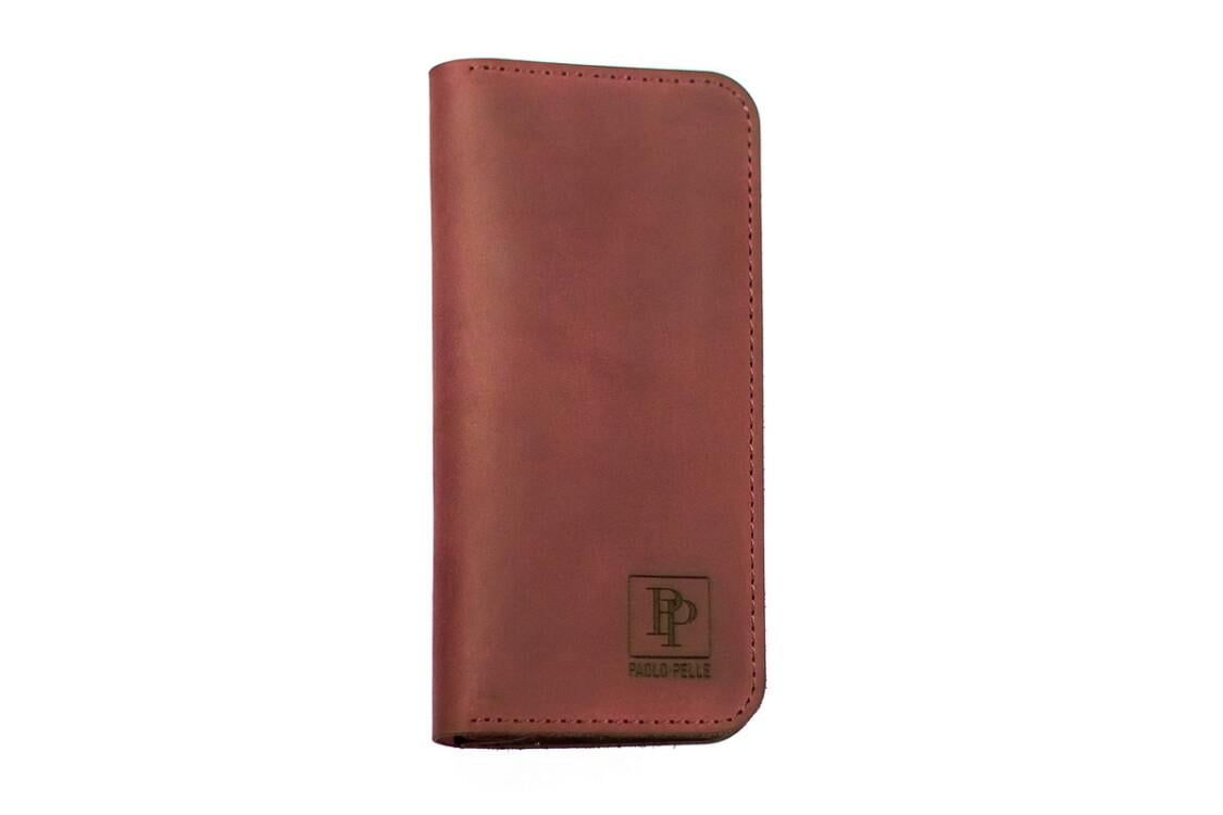 Кошелек мужской Magico Rosso Signor Paolo Pelle us0003-Rosso-m (pelle-9925)