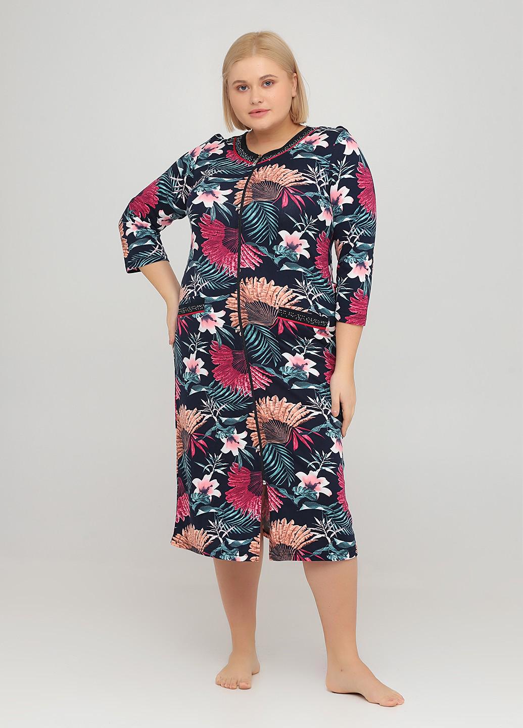 Халат женский Wild Love 2XL Разноцветный (82839) Халат женский Wild Love 2XL Разноцветный (82839)