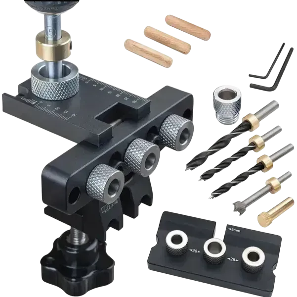 Кондуктор-шаблон 3в1 для складання меблів свердління 5/8/10/15 мм