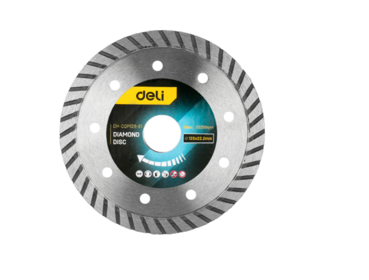 Диск алмазный отрезной Deli 125х22,2 мм (DH-CQP125-E1)