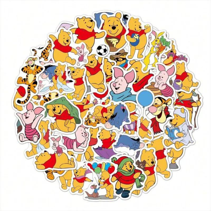 Стикеры Winnie the Pooh 50 шт.