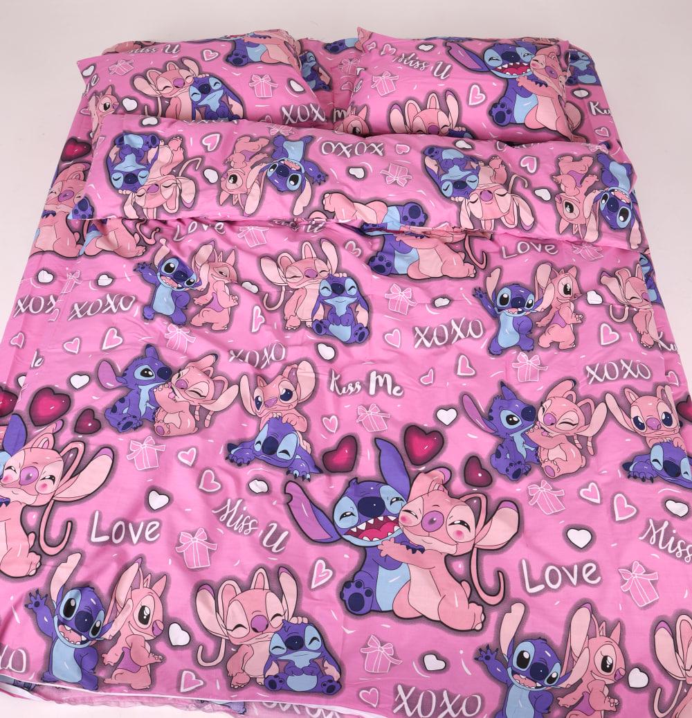 Комплект постельного белья детский PaniPava Stitch Love бязь 110х140 см (10100759)