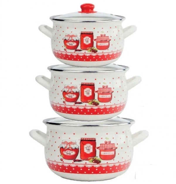 Набір кастрюль Gusto GT-T-3-S 3 шт