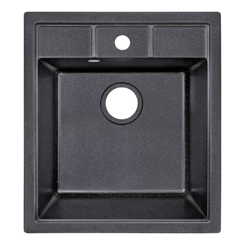 Кухонная мойка Lidz 460х515/200 BLM-14(LIDZBLM14460515200 черный металлик (80818) Кухонная мойка Lidz 460х515/200 BLM-14(LIDZBLM14460515200 черный металлик (80818)