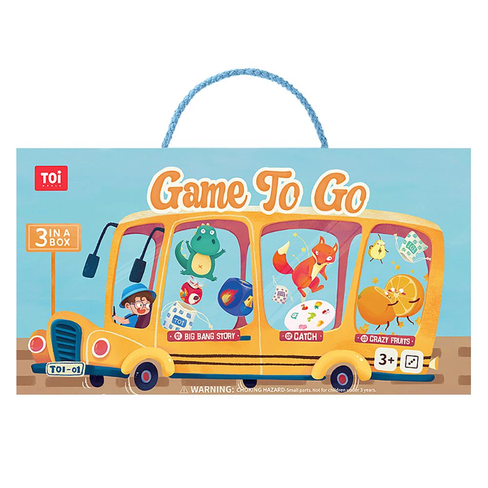 Дорожная настольная игра 3в1 TOI Время играть Дорожная настольная игра 3в1 TOI Время играть