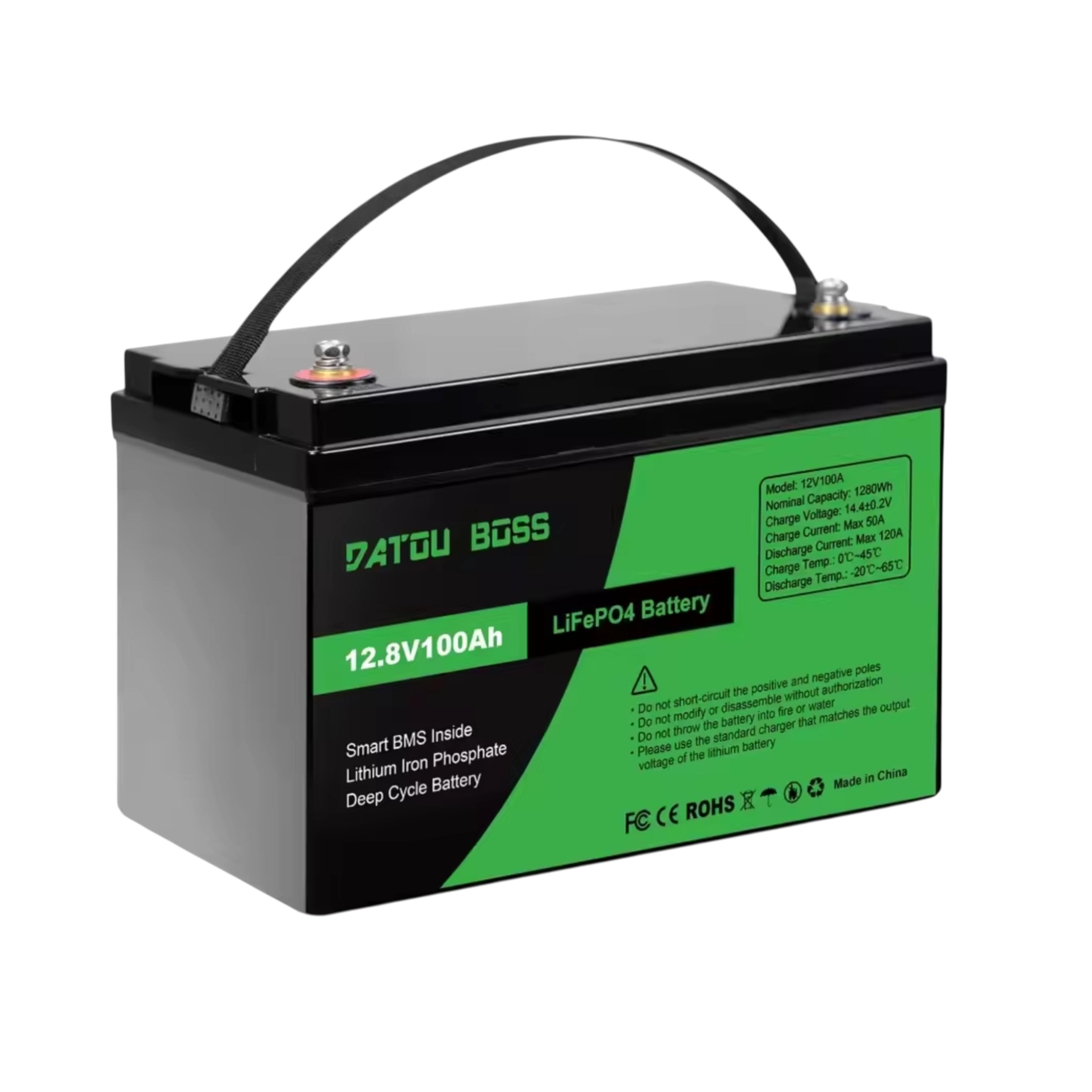 Аккумулятор литий-железо-фосфатный DATOU BOSS 12V 100A