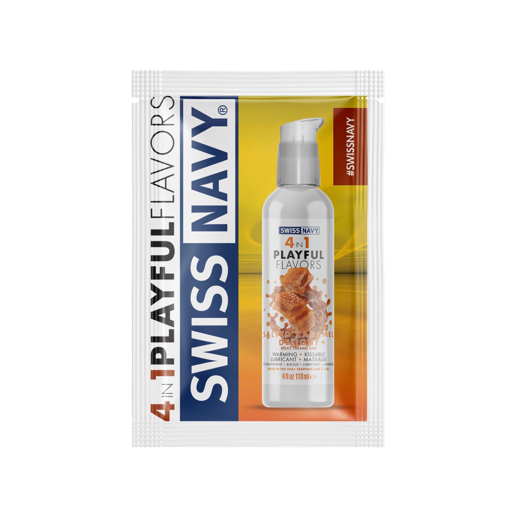 Пробник Swiss Navy 4in1 Salted Caramel Delight 5 мл (SX1359)