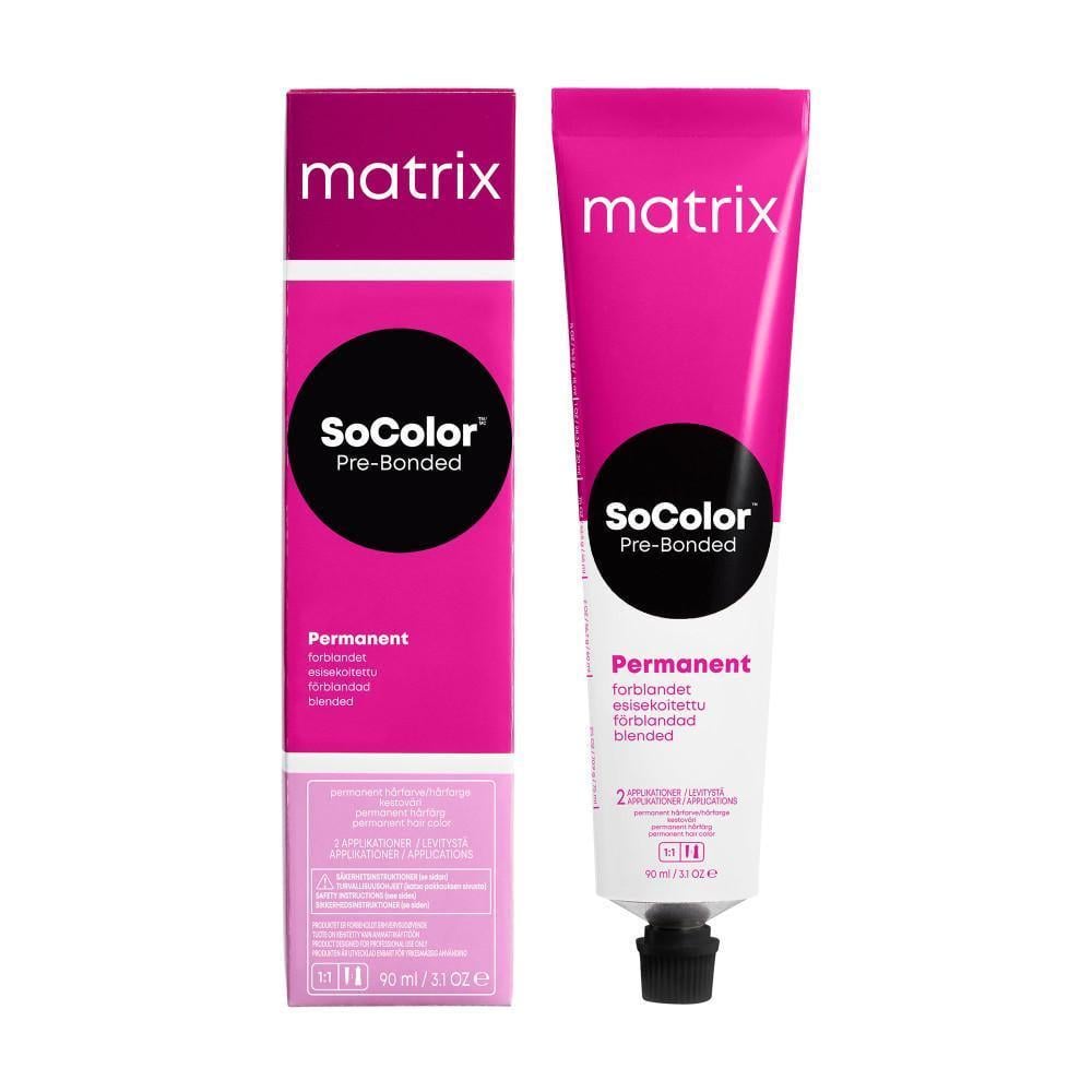 Крем-краска для волос Matrix SoColor Pre-Bonded 6P Темный блондин жемчужный 90 мл Крем-краска для волос Matrix SoColor Pre-Bonded 6P Темный блондин жемчужный 90 мл
