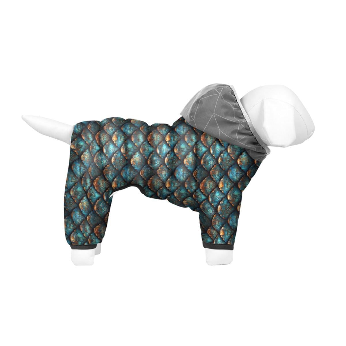 Комбинезон для собак WAUDOG Clothes Чешуя XS22 29-31 х 19-21 см (415-0179 Col)