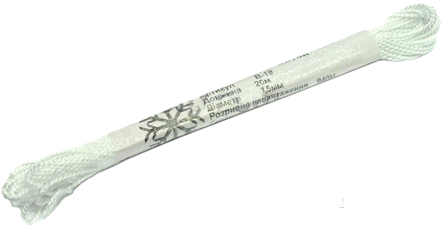 Веревка витая В-19 1,5 мм х 15 м (0080) Веревка витая В-19 1,5 мм х 15 м (0080)