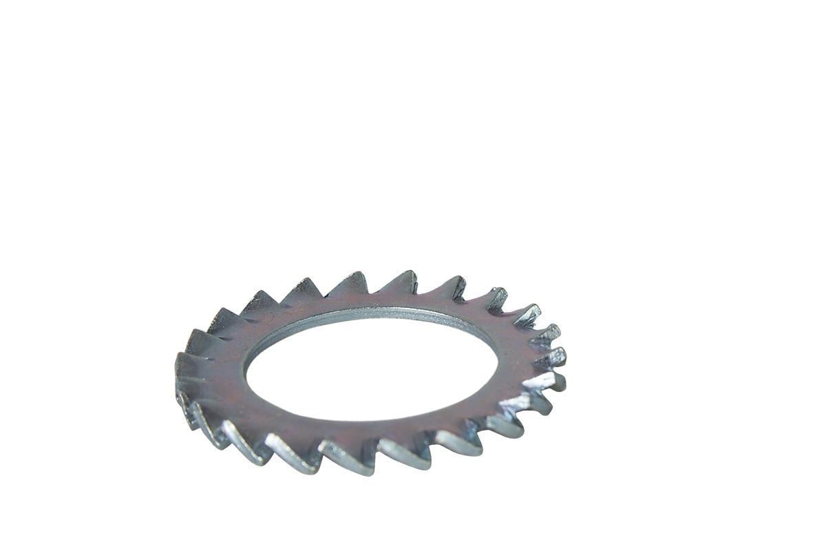Шайба стопорная с наружными зубцами 4 DIN6798A цинк Steelfix 1000 шт.