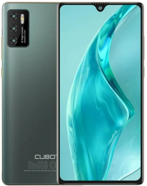 Смартфон Cubot Global P50 6/128 Gb NFC Green (1623327768)