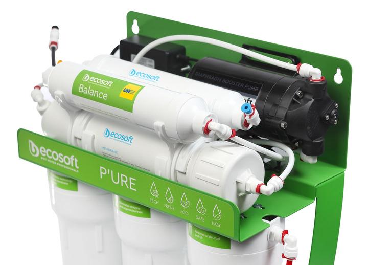 Фільтр зворотного осмосу Ecosoft P’URE BALANCE з помпою на станині (MO675MBALPSECO) - фото 3