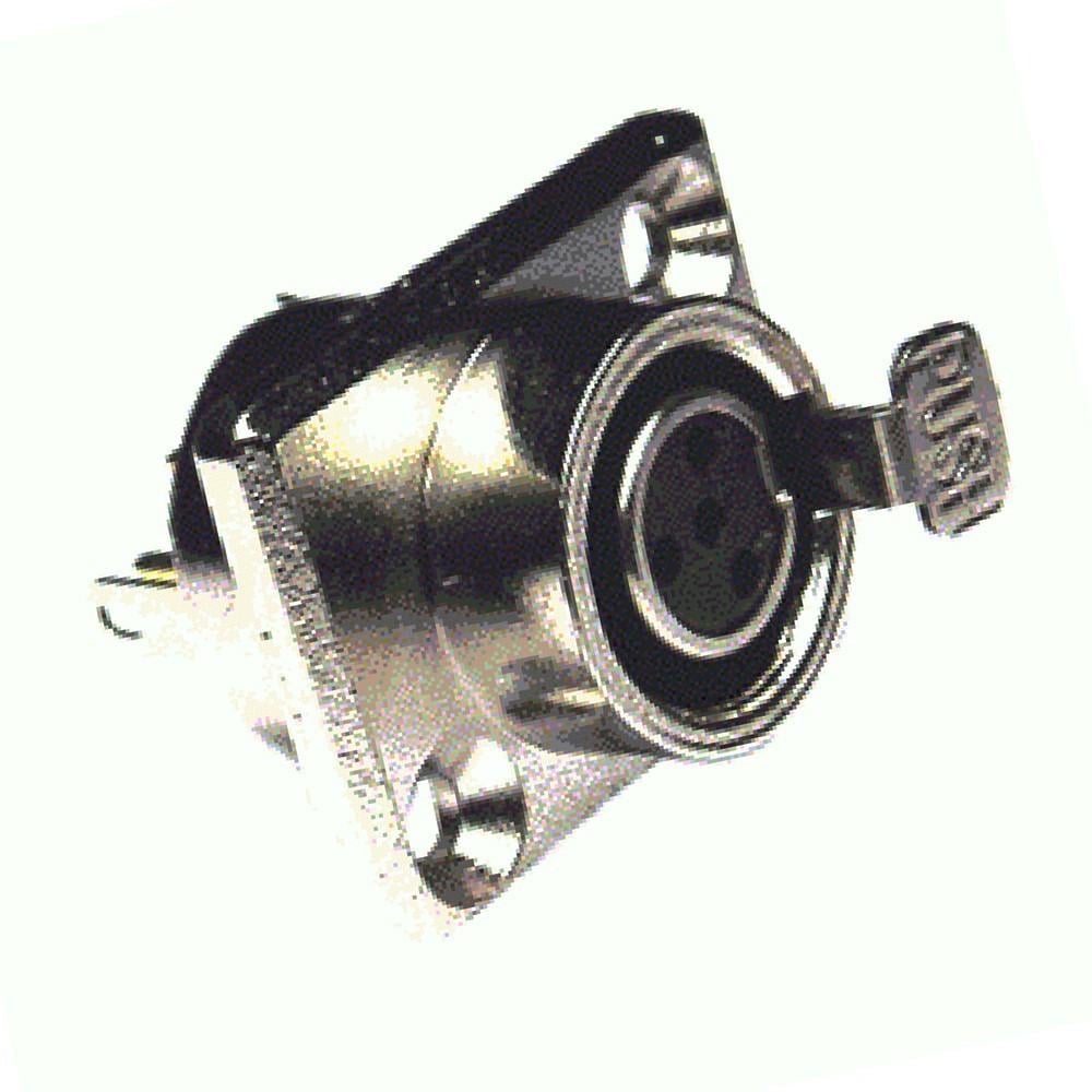 Роз'єм mini XLR 4-контактний панельний фланець 2-отв. гнездо New Tide - фото 2 Роз'єм mini XLR 4-контактний панельний фланець 2-отв. гнездо New Tide - фото 2