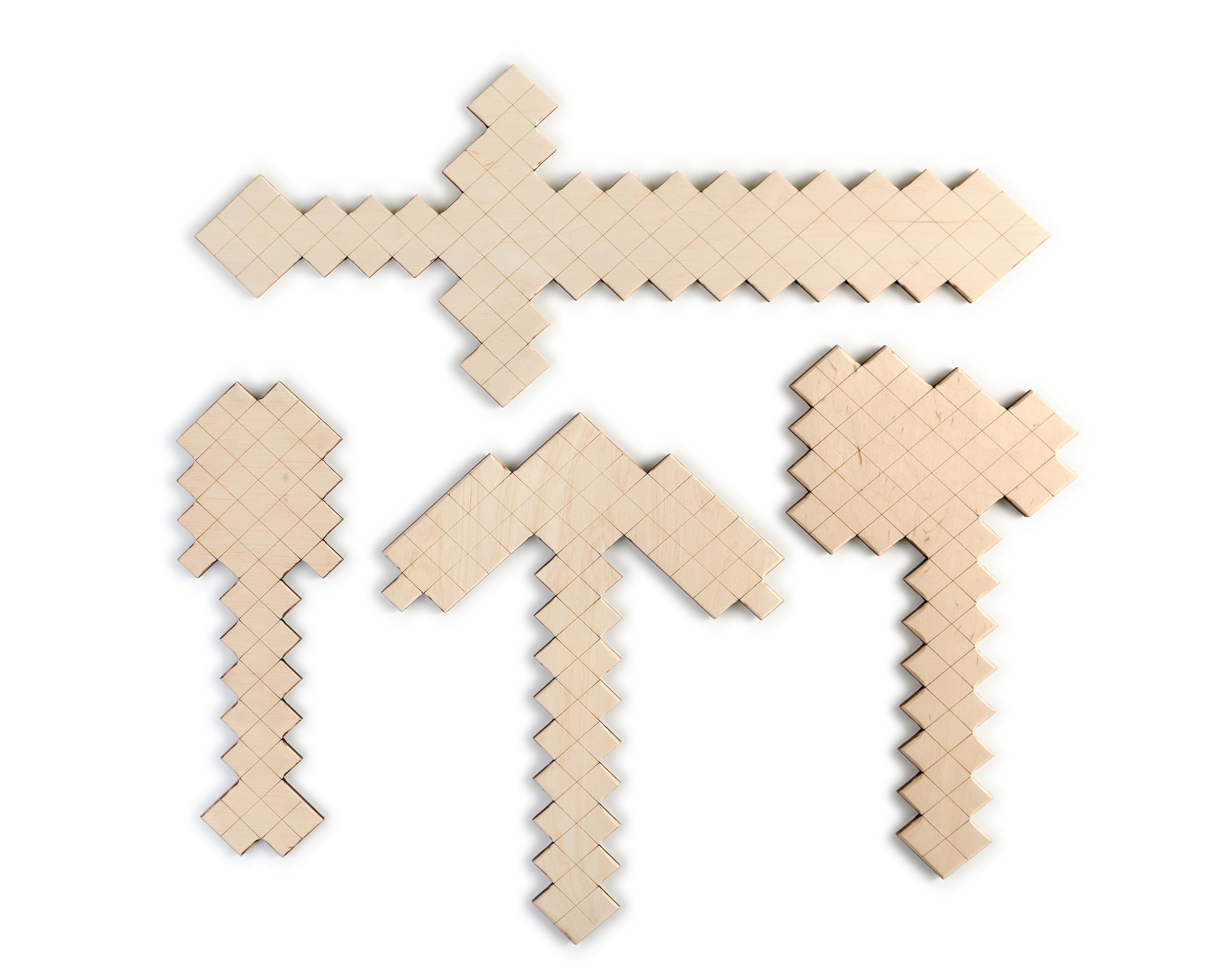 Набір Зробив Тато Інструменти Майнкрафт (RZ0020)