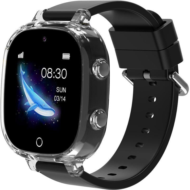 Смарт-часы детские Gelius Summer с GPS/4G/ESIM Black (GP-PK009)