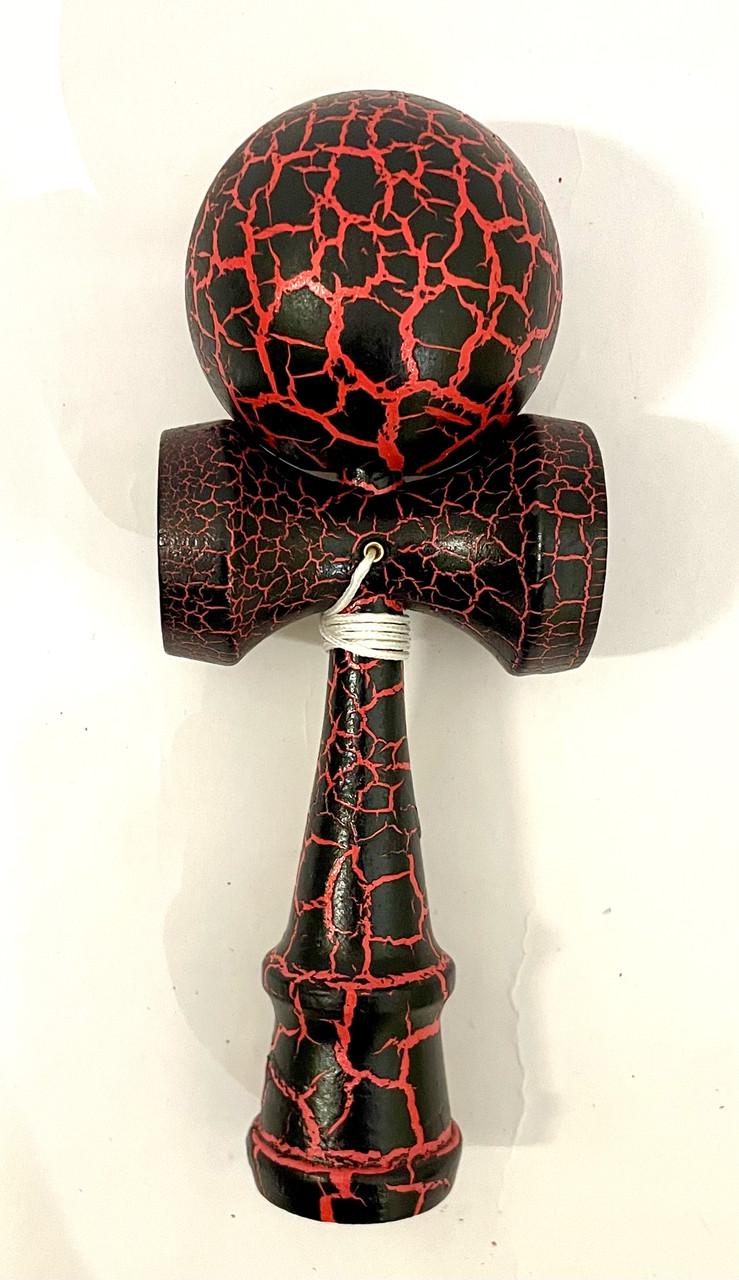 Кендамо дерев'яна Чорний з тріщинками