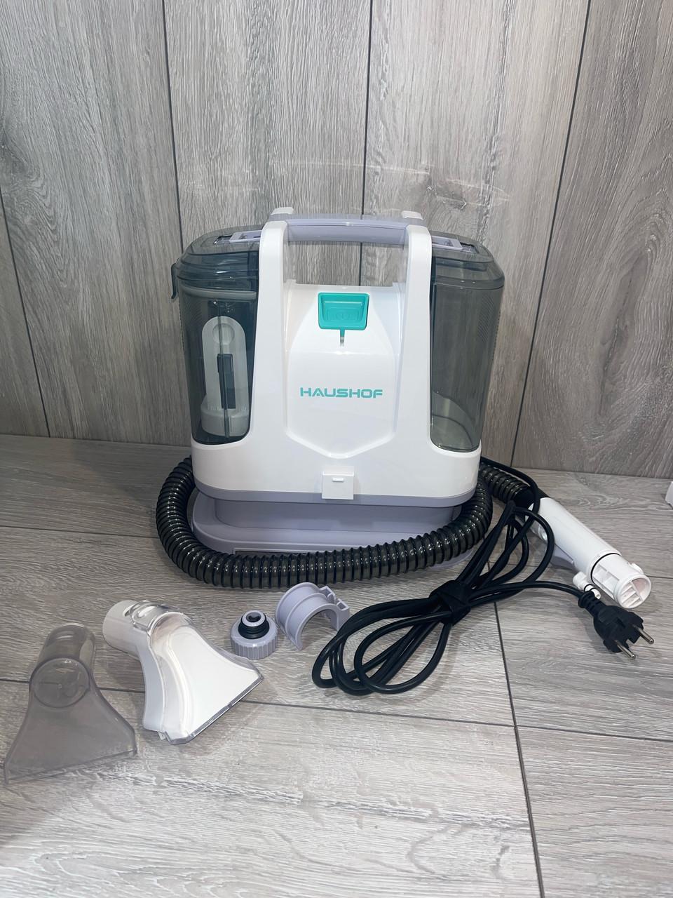 Пылесос моющий HAUSHOF YLW6336 для ковров мебели и авто 400 Вт Бело-серый - фото 7