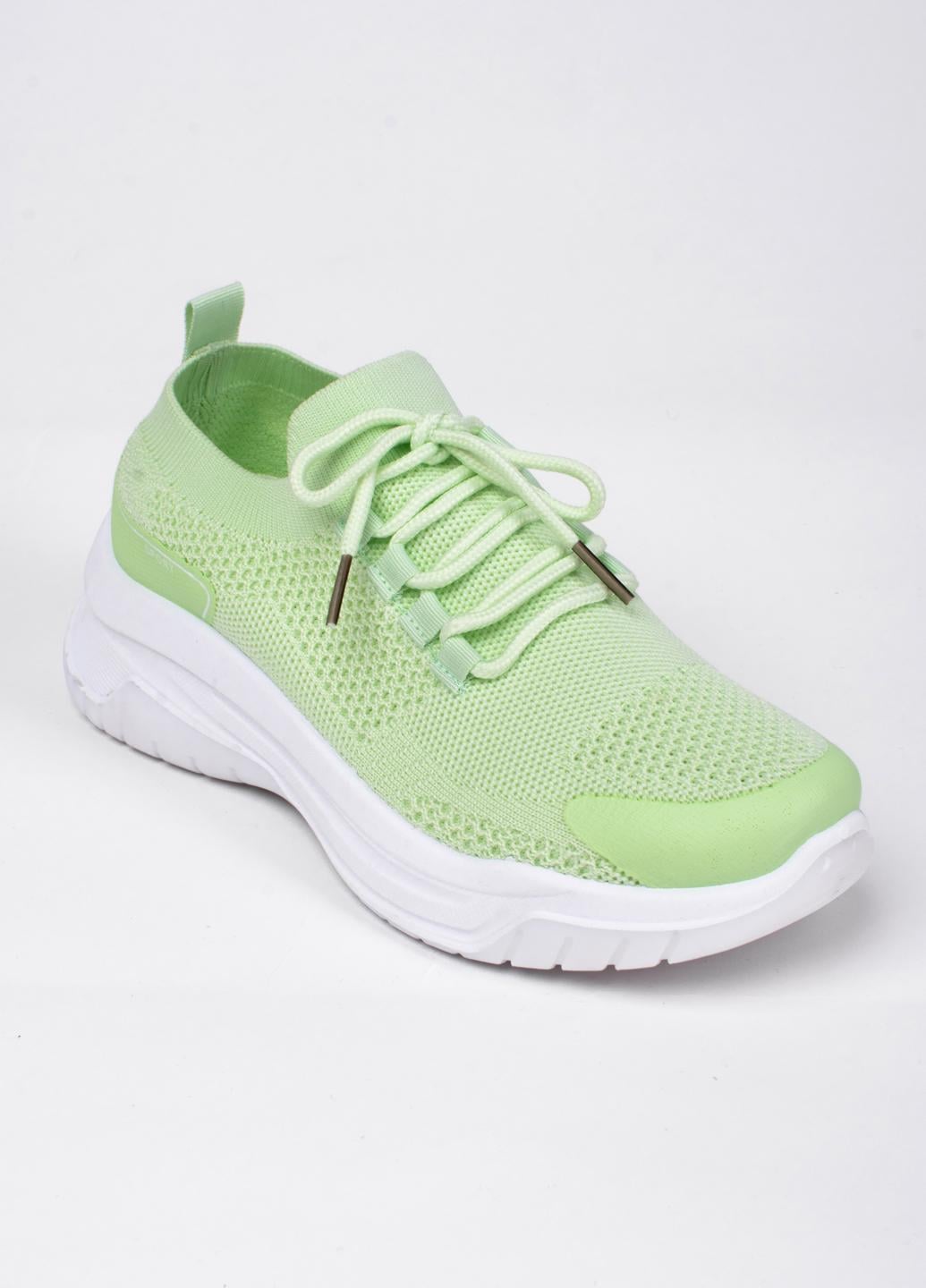Кроссовки женские Power JHY-003-5 р. 37 Зеленый (345809_37)